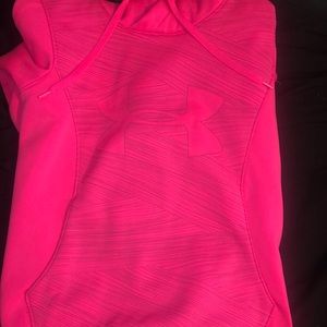 Hot pink UA hoodie
